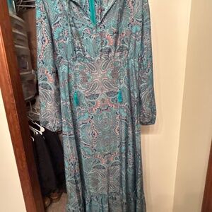 Long boutique flowy dress